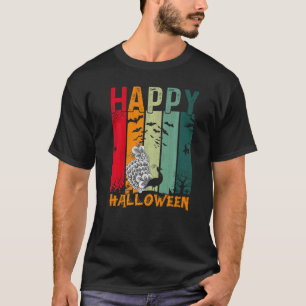 Peacock  Girls Boys Retro Style Halloween Dinner P T-Shirt