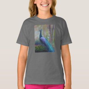 Peacock Girl's T T-Shirt