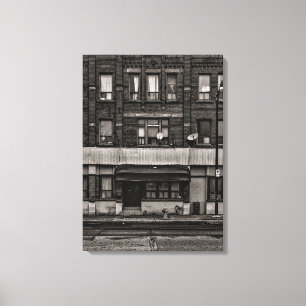 Peacock Hotel No 1 Canvas Print