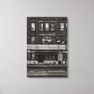 Peacock Hotel No 1 Canvas Print