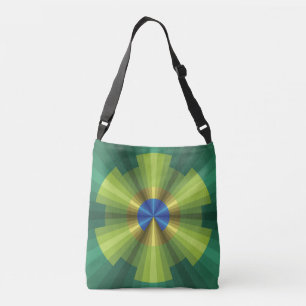 Peacock Illusion All-Over-Print Bag