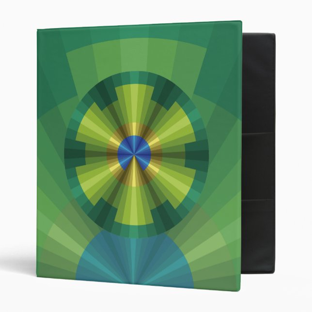 Peacock Illusion Binder (Front/Inside)