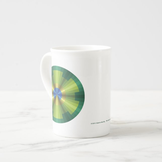 Peacock Illusion Specialty Mug (Front Left)