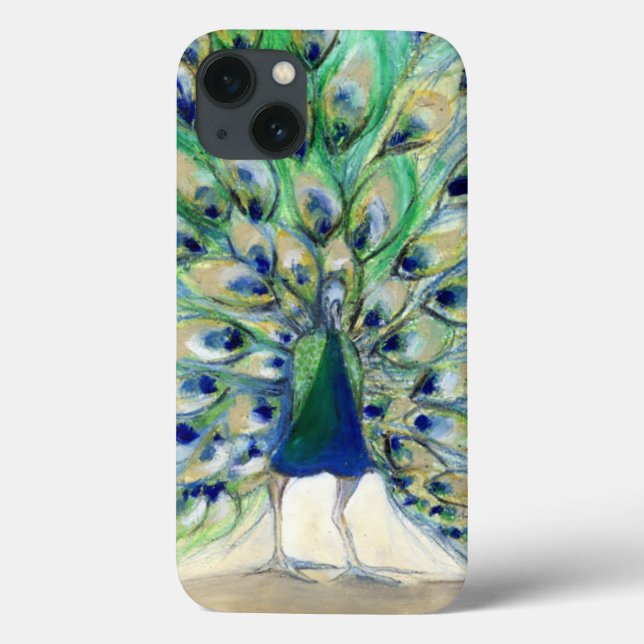 Peacock in San Diego 2 2013 Case-Mate iPhone Case (Back)