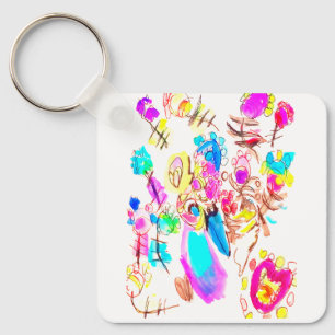 Peacock Joy Kind  Keychain
