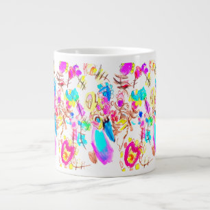 Peacock Joy Kind Large Coffee Mug
