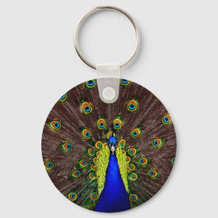 Peacock Keychain