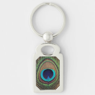 Peacock Keychain