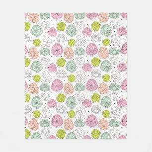 peacock kids wallpaper vintage fleece blanket