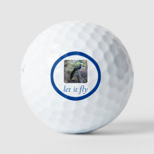 Peacock - Let it Fly Golf Balls