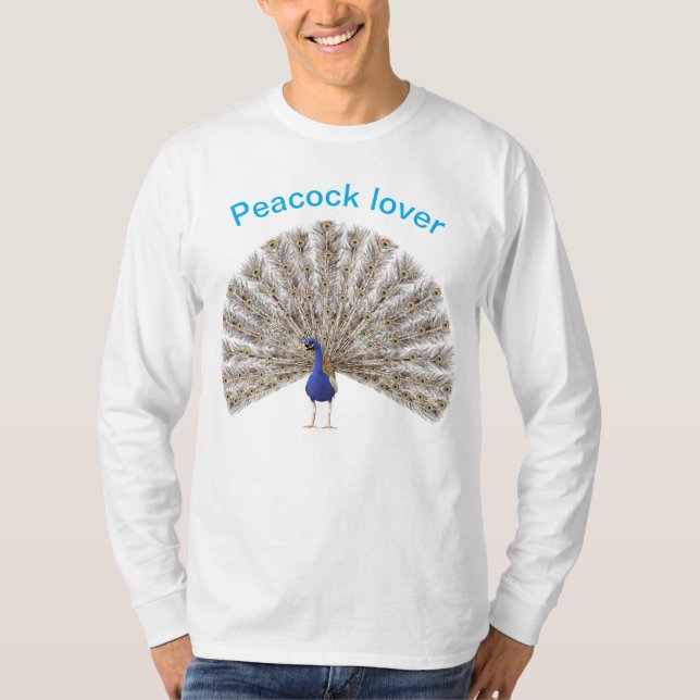 Peacock lover T-Shirt (Front)