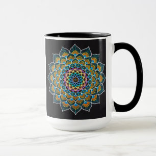 Peacock Mandala Mug