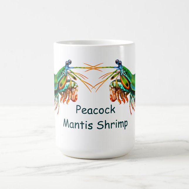 Peacock Mantis Shrimp Mug (Center)