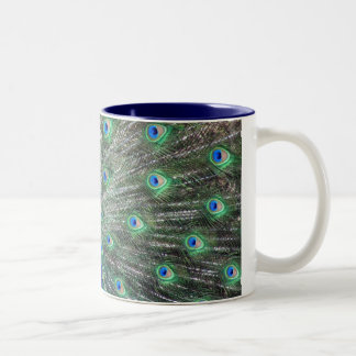 Peacock mug