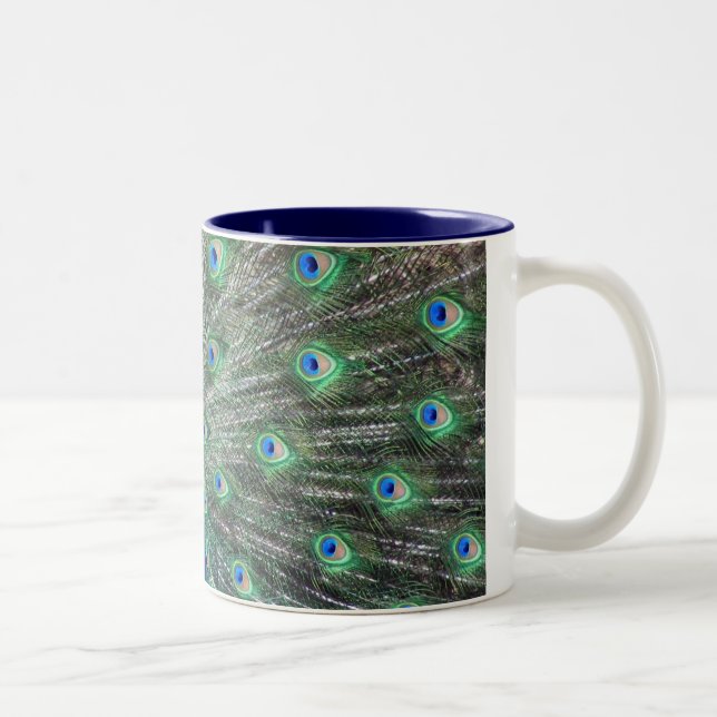 Peacock mug (Right)