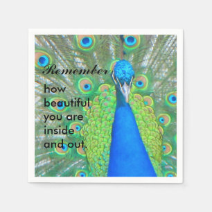 Peacock Napkin