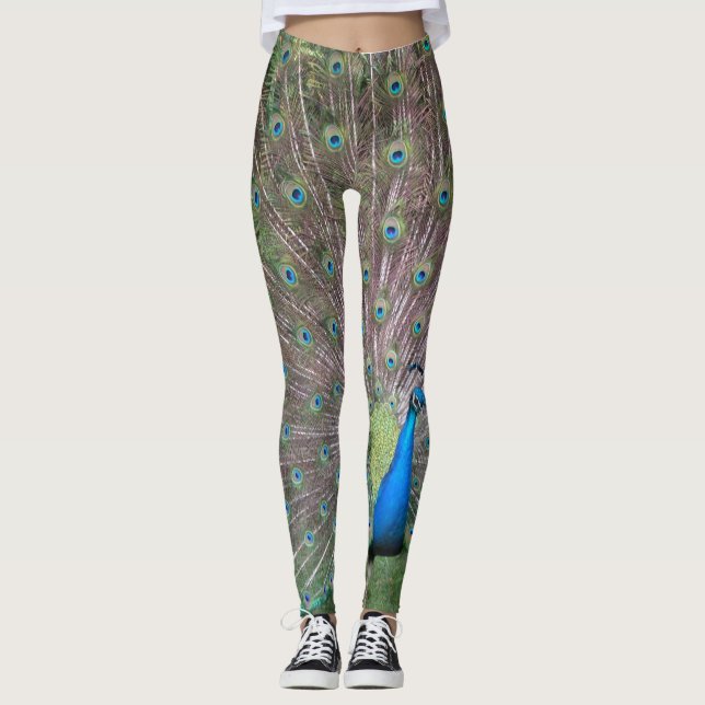 Peacock of Hawaii Leggings (Front)