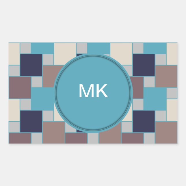 Peacock on the Beach Sticker (Front)