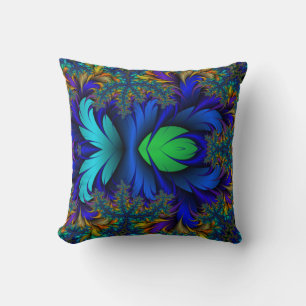 Peacock Ore 3 - Multi Throw Pillow