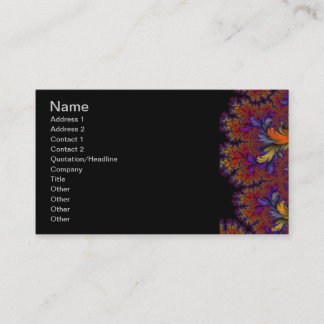 Peacock Ore LG Business Card
