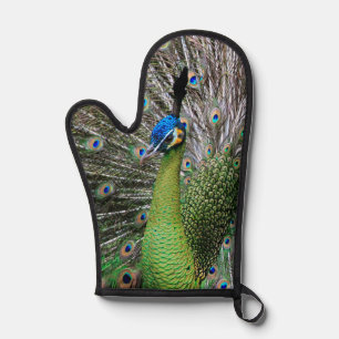 Peacock Oven Mitt
