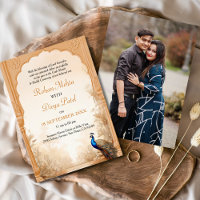 Peacock Palm Garden Indian Photo Wedding