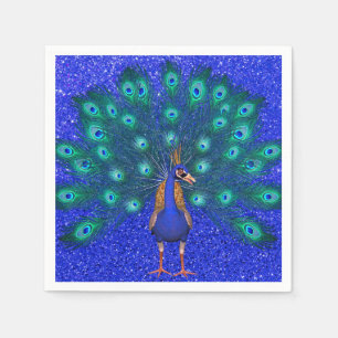 Peacock Party Napkins