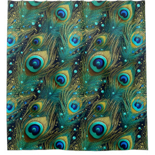 Peacock Passion Throw Pillow