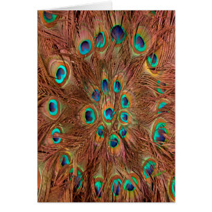 Peacock pattern Background