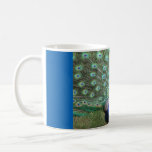 Peacock photography of Mugs of various styles<br><div class="desc">High definition photograpy of a brilliant peacock on mugs of various styles. Photography by Carolina Photo To Go LLC. Please view Carolina Photo To Go shop for other products and photography.  If you have an idea for a product you would like this peacock on,  email carolinaphoto2go@aol.com</div>