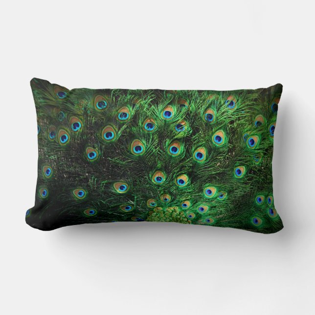 peacock pillow (Front)