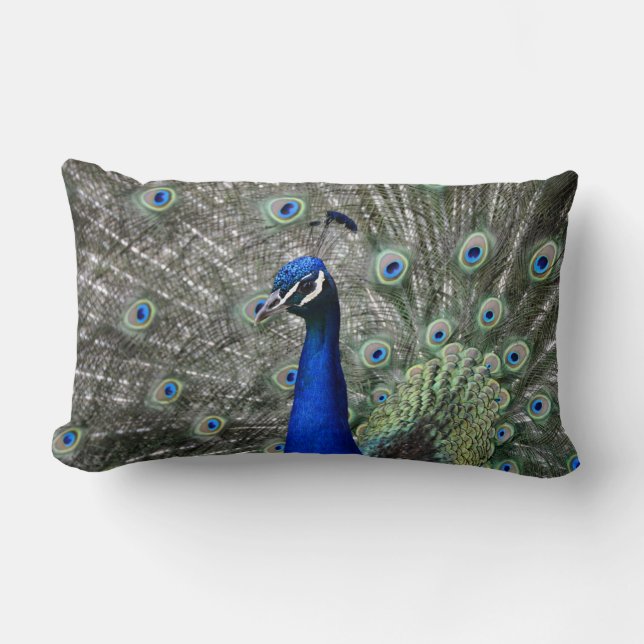 Peacock Pillow (Front)