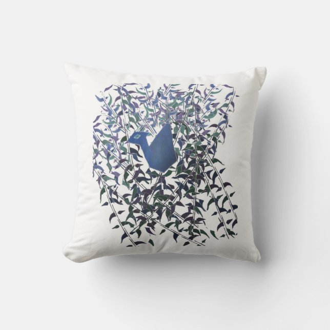 Peacock Pillow one (Front)