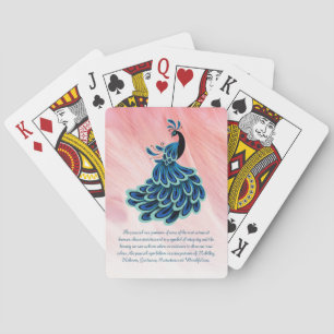 Peacock Playing Cards