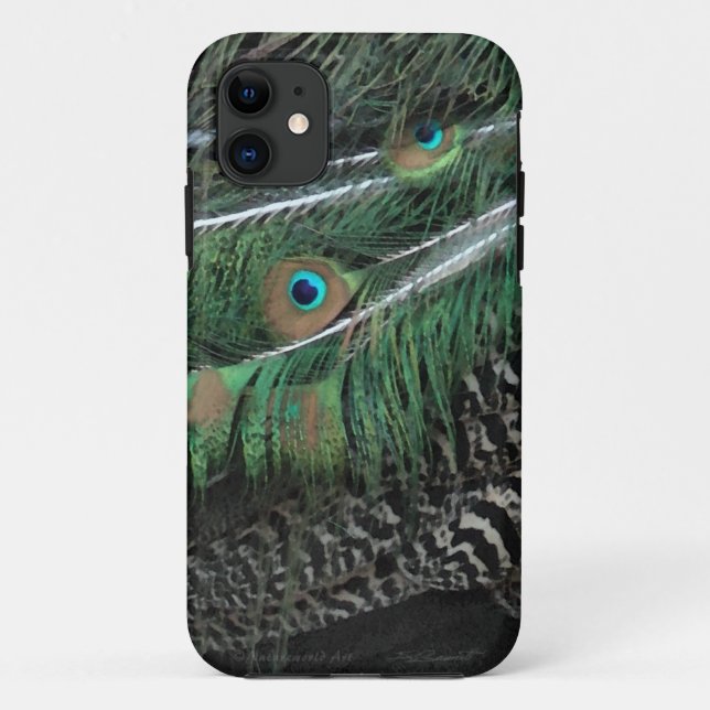 Peacock Plumage iPhone5 Case (Back)