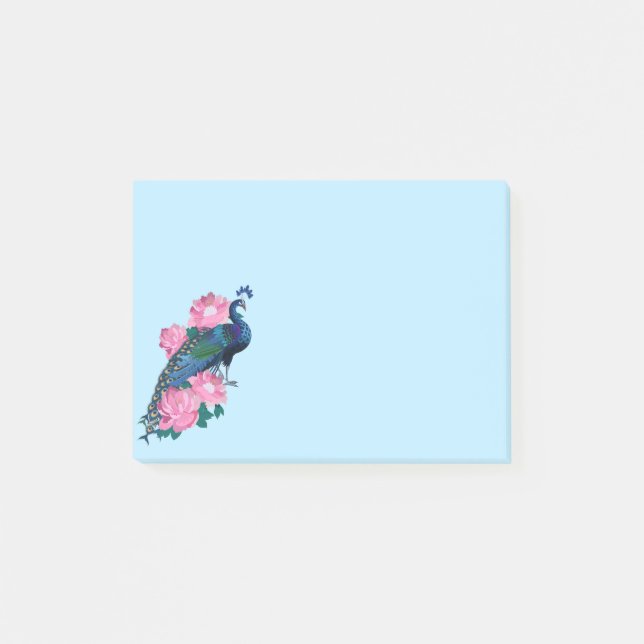 Peacock Post-it-Notes Post-it Notes (Front)