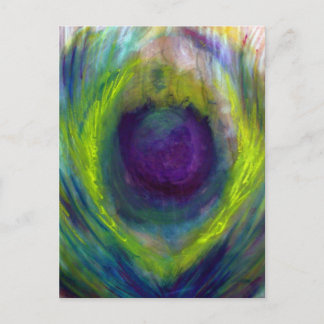 Peacock Postcard