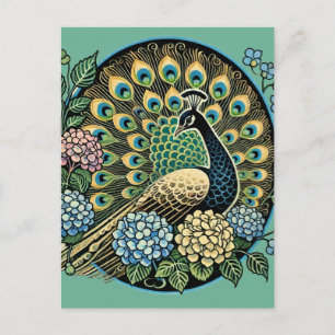 Peacock                                            postcard