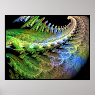 Peacock Poster