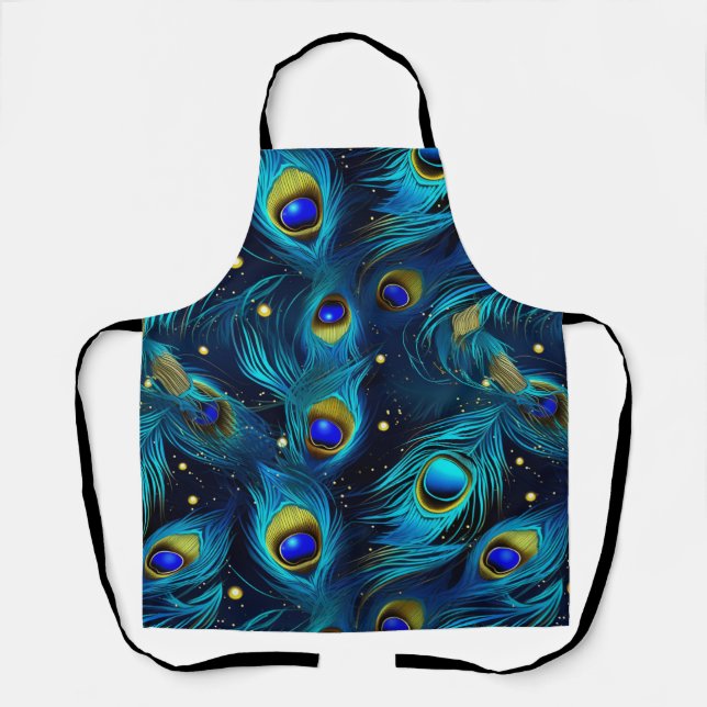 Peacock Pride Apron (Front)