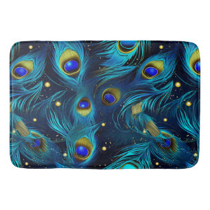 Peacock Pride Bath Mat