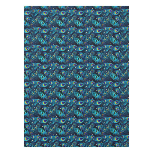 Peacock Pride Tablecloth (Front)