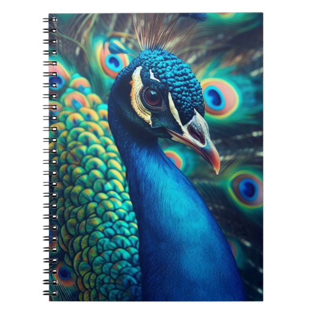 Peacock Profile Notebook (Front)