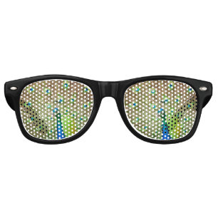 Peacock Retro Sunglasses