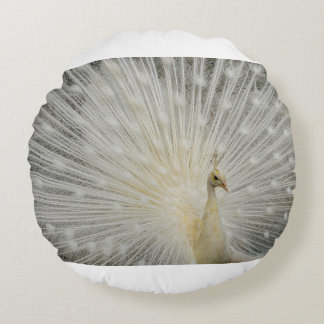 peacock  round pillow