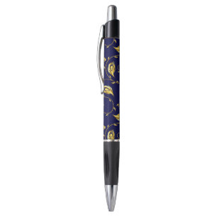 Peacock Sari Pattern Pen