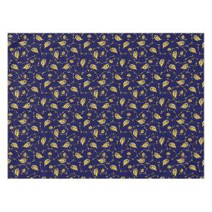 Peacock Sari Pattern Tablecloth