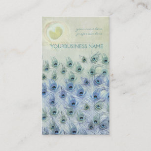 Peacock Sea Fantasy Business Card