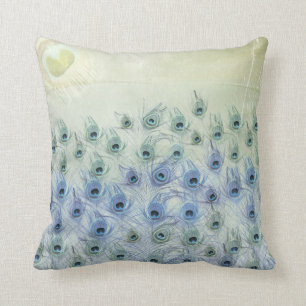 Peacock Sea Fantasy Deco Pillow