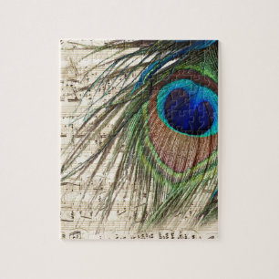Peacock Song Jigsaw Puzzle